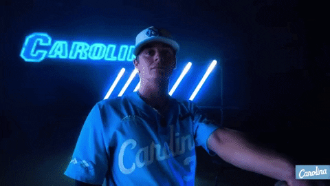 North Carolina Baseball GIF by UNC Tar Heels