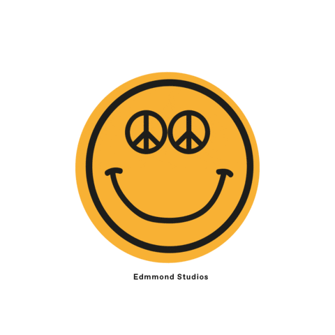 Edmmond-Studios giphyupload smile sticker peace Sticker