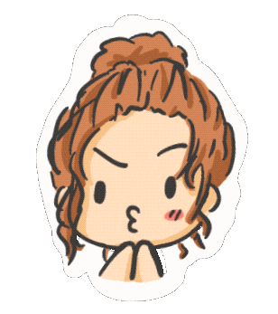 Thinking Chibi Sticker