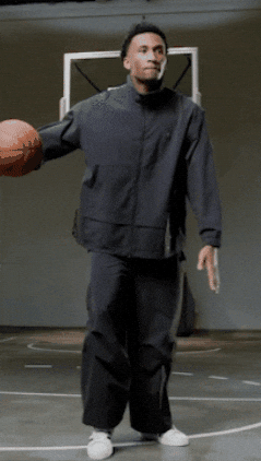 DarrynPeterson giphygifmaker basketball hoops crossover GIF