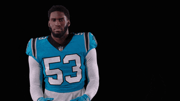Happy Brian Burns GIF by Carolina Panthers