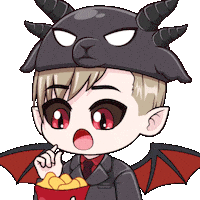 Hungry Fast Food Sticker