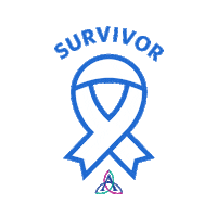 Ascension_Org survivor cancer ribbon ascension Sticker