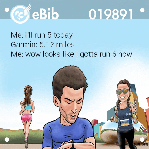 Garmin Running Humor GIF by eBibs