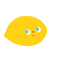 Fruit Lemon Sticker by Otah & Friends