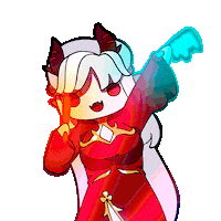 Chinese Demon Sticker
