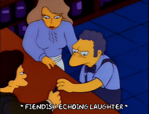 Signing Season 3 GIF by The Simpsons