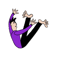 Oh No What Sticker by AnnHansonArt