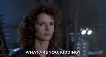 jeff goldblum 1986 are you kidding me geena davis the fly GIF