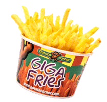 sweet corn fries Sticker by Potato Corner PH