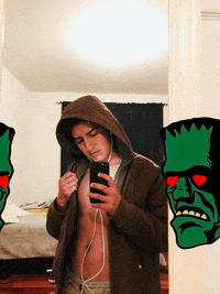 alancaravantes love art horror creepy GIF