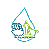 Enjoy Kayaking Sticker by Paddle UK