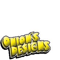 Onion_s_Designs logo design graphics designer Sticker