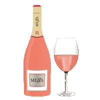 rose champagne Sticker by Mezzacorona Wine