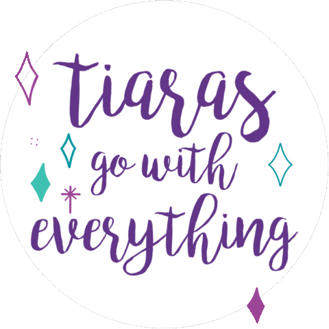Tiaras Qsda Sticker