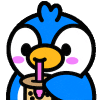 Milk Tea Love Sticker by Penguitt