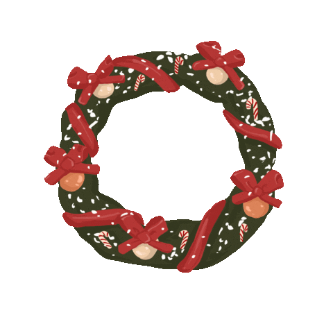 Happy New Year Winter Sticker