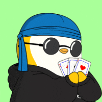 Betting All In GIF by Pudgy Penguins