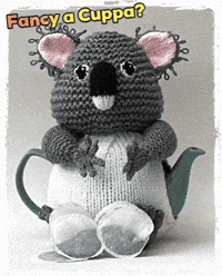 Tea Time Koala GIF by TeaCosyFolk