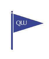 Qlu-panama flag university panama quality Sticker