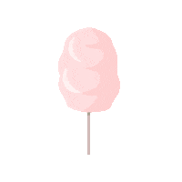 chiccottoncandy pink candy pastel carnival Sticker