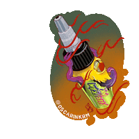 Electrumink Sticker by Electrum Supply