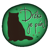 Cat Czech Sticker