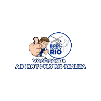 Vocesonhaborntoflyrio Sticker by Born To Fly Rio