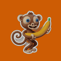 Hungry Monkey GIF