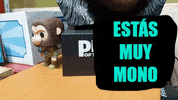Dan_Hernandez stopmotion animacion mono bonito GIF