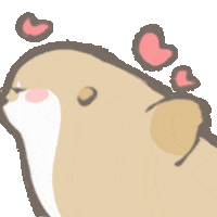 chuchuotter giphyupload love kiss otter Sticker