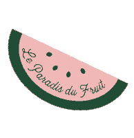 DNAparadisGROUP fruit watermelon pdf Paradis Sticker