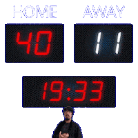 11 Away Sticker
