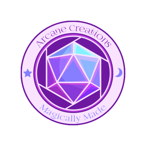 arcanecreations giphyupload dnd dungeons and dragons dice Sticker