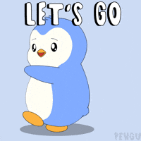 Lets Go Yes GIF by Pudgy Penguins