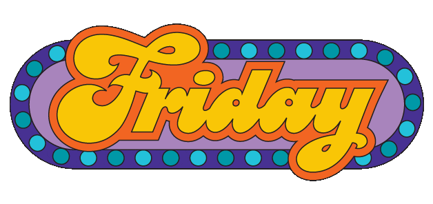 Day Friday Sticker by Draw! Pilgrim