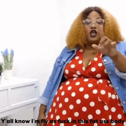 Plus Size Fat Ass GIF by Maui Bigelow