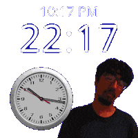 10Pm Sticker