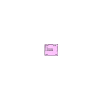 Old School Text Sticker