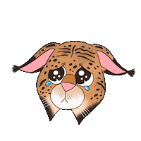 sad cry Sticker