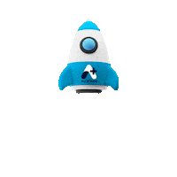 Rocket Foguete Sticker by Alcif Mais