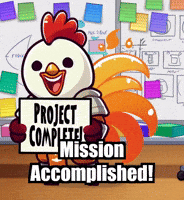 Mission Accomplished Success GIF by Zorooster