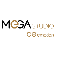megastudiobutanta logo halloween salao de beleza abobora Sticker