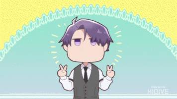 Good Vibes Peace GIF by HIDIVE