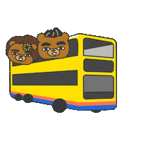 Road Trip Travel Sticker by maludbear