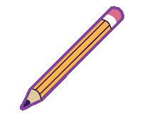Pencil Sticker by ruculadigitalacademy