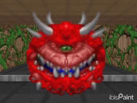 3D Doom GIF