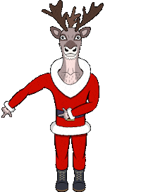 Merry Christmas Dance Sticker