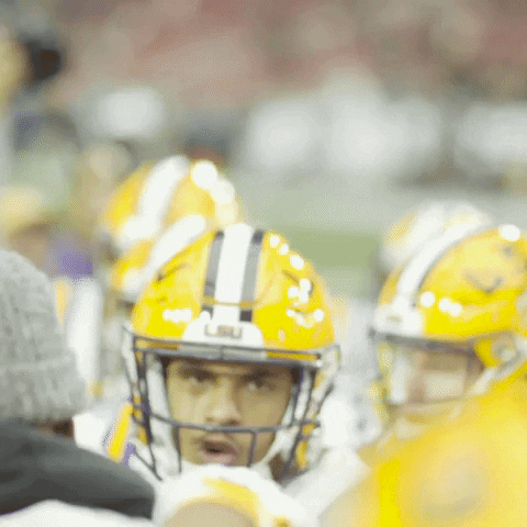 College Sports Football GIF by LSU Tigers