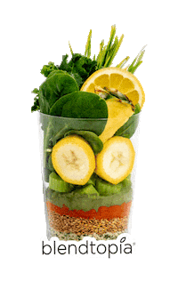 Blendtopia energy glow strength raw Sticker